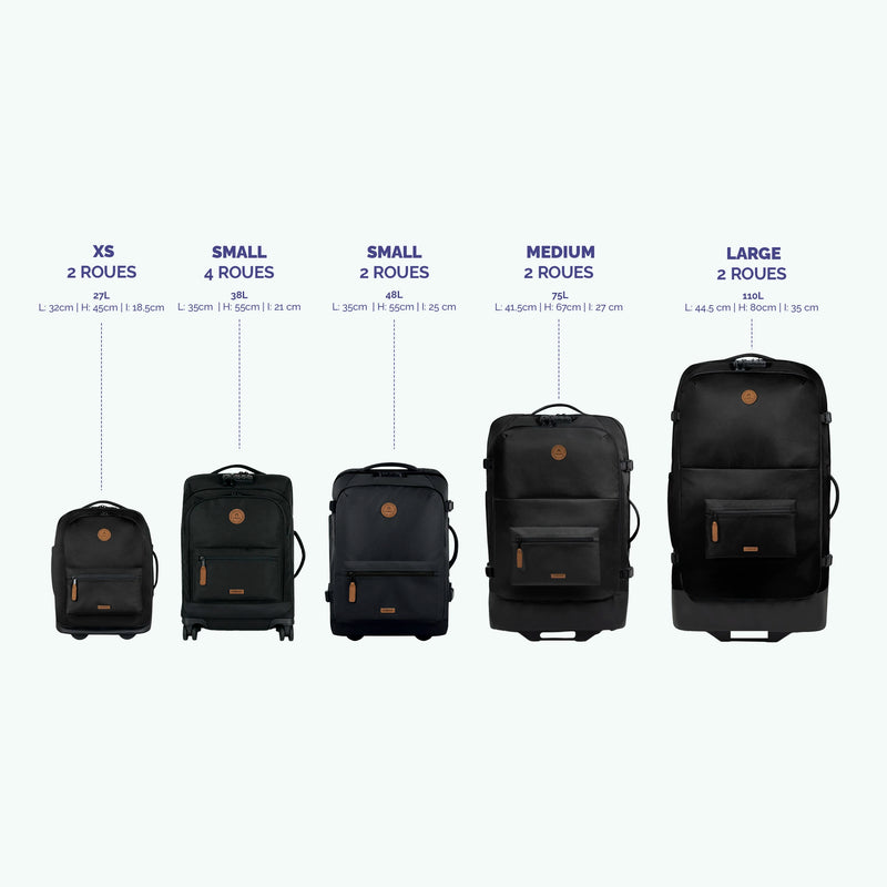 Valise souple 4 roues Small Coromandel — vue 8